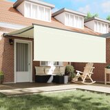  Skrovita tenda Krema 400 × 300 cm Poliester i aluminij | shoptok.hr
