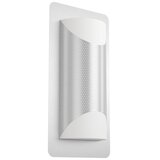 Eglo Cistierna 1 vanjska zidna/2, e27, 10w, ip44, nehrđajući čelik/plastika/bijela | shoptok.hr
