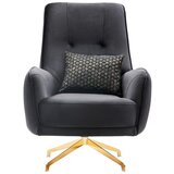 Mömax fotelj tesla, črna, žamet | Shoptok.si