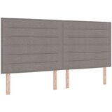vidaXL Naslon za glavo Taupe 200 cm Tkanina, (22083915) | Shoptok.si