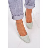Boto Elegant Quilted Heels Green Rosanna | Eponuda.ba