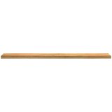  Okenske police 2 kosa svetlo rjava 160x20x2 cm trdna hrastovina | Shoptok.si