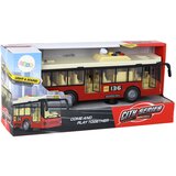 Battery Powered Bus Lights Sounds Red City 1:16 | shoptok.hr