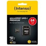Intenso Micro SDXC 64GB UHS-I Premium 3423490 + adapter | Eponuda.com