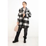 Kesi Włoski Women's checkered shirt graphite | Shoptok.si