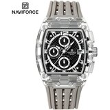 Ura NAVIFORCE SI-38616 - Siva / Srebrna KP38616 u