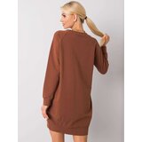 BASIC Feel Good Dress-RV-TU-5184.93P-dark brown | Shoptok.si