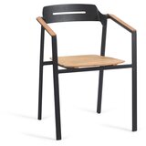 Diphano Črn kovinski vrtni stol Icon – Diphano Cene