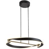 Rabalux Visilica Adalind, LED 40W, 3000K, 60cm, Crno - zlatna Cene