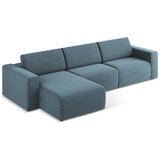 Makamii Modra kotna sedežna garnitura (levi kot) Kalea – | Shoptok.si