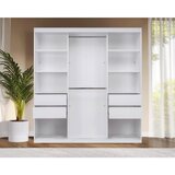 P & B OMARA Z DRSNIMI VRATI, bela | Shoptok.si