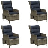  5-dijelni vrtni blagovaonski set smeđi | shoptok.hr