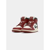 Jordan Visoke superge 'AIR 1' kremna / jelka / temno rdeča | Shoptok.si