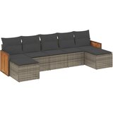  7-dijelni set vrtnih sofa sivi od poliratana | shoptok.hr