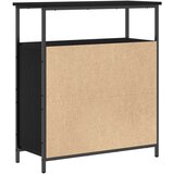  Sideboard Crna Oak 70x30x80 cm Odabrano drvo | shoptok.hr