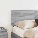  Vzglavje z vzglavjem Siva Sonoma 135 cm Konstruiran les, (5000109632) | Shoptok.si