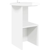  Bocni stol Bijela visokog sjaja Ø 39,5 x 55 cm | shoptok.hr