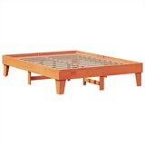  Posteljni okvir brez vzmetnice vošč. rjav 150x200 cm borovina, (21611589) | Shoptok.si