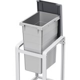 Hailo Sistem za zbiranje surovin ProfiLine Öko, prilagodljiv, prostornina 1 x 38 l, ŠxVxG 350 x 560 x 395 mm, osnovni modul | Shoptok.si