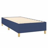  s oprugama i madracem plavi 90 x 190 cm od tkanine | shoptok.hr