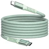 MAGNETSKI USB-C NA USB-C 100W 120 CM VERBATIM 31855 ZELENI