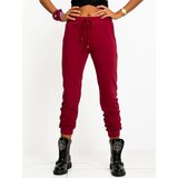 BASIC Feel Good Sweatpants-RV-DR-5040.04X-burgundy | Shoptok.si