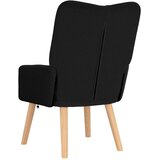  Fotelja Crna 63 x 67 x 94 cm Vuna i Plywood | shoptok.hr