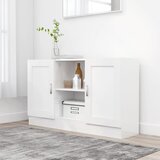 vidaXL Komoda visoki sjaj bijela 120 x 30,5 x 70 cm od iverice Cijene