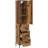  Highboard Staro drvo 34,5 x 34 x 180 cm Konstruirano drvo Slike