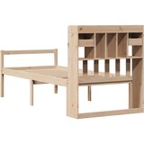  s regalom za knjige bez madraca 90x190 cm od borovine | shoptok.hr