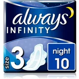Always Infinity Night Size 3 vložki za noč 10 kos