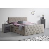 Mömax Postelja Boxspring Josie B, Bež, 180x200 | Shoptok.si