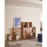 Kave Home Modularni sustav polica u dekoru hrasta u prirodnoj boji 67x38 cm Litto – | shoptok.hr