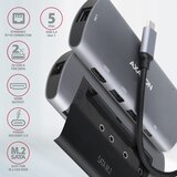 Axagon HMC-6M2, USB 3.2 Gen 1 hub, por | shoptok.hr