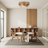  plafonska lampa triniti 2xE27/60W/230V braon/zlatna/bež | Eponuda.com