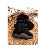 Boto Children's Snow Boots with Velcro Black Unitia | ePonuda.com