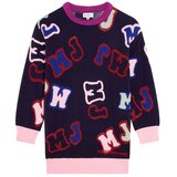 Marc Jacobs Otroška obleka mornarsko modra barva, | Shoptok.si