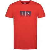 LOAP Men's T-shirt ALLYSS Red/Dark Grey/White