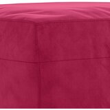 Klupa crvena boja vina 70 x 35 x 41 cm baršunasta | Eponuda.ba