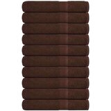 vidaXL Ručnici 10 kom smeđi 100 x 200 cm 360 gsm od 100 % pamuka | shoptok.hr