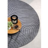 Elle Decoration Antracitno siva okrogla preproga ø 160 cm Panglao New York Anthracite – | Shoptok.si