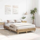  Okvir kreveta bez madraca boja hrasta artisan 120x190 cm | shoptok.hr
