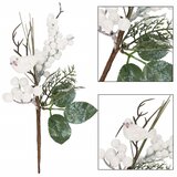 Springos® Božićni ukras smeđa / bijela / zelena | shoptok.hr