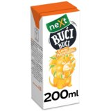 Next bući bući negazirani sok narandža, 0.2l Cene