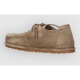 Birkenstock Utti Lace Suede Leather Superge gray taupe | Shoptok.si