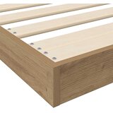  Krevet s daskama Umjetnički hrast 80 x 200 cm Konstruirano drvo | shoptok.hr