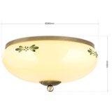 Orion dl 7-673 - plafonsko svetlo landhaus 2xE27/60W/230V, prečnik 28 cm, bronza/bež | Eponuda.com