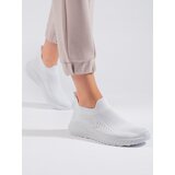 Shelvt Women's slip-on sneakers white | Shoptok.si