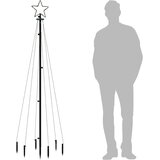  Božićno drvce sa šiljkom i 108 hladne bijele LED žarulja 180 cm | shoptok.hr