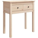  Konzolni stol 70 x 35 x 75 cm od masivne borovine | shoptok.hr